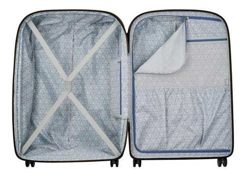 Valija Mediana Expandible 70 Cm. Delsey Clavel Color Negro