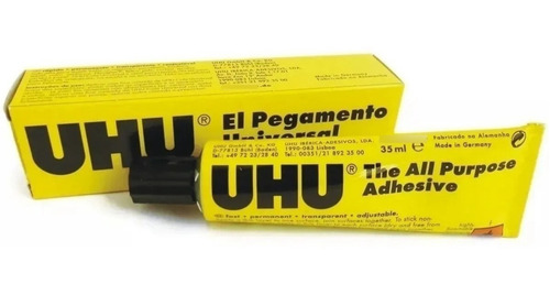 Imagen 3 de 4 de Pegamento Universal Uhu 20ml. Made In Germany