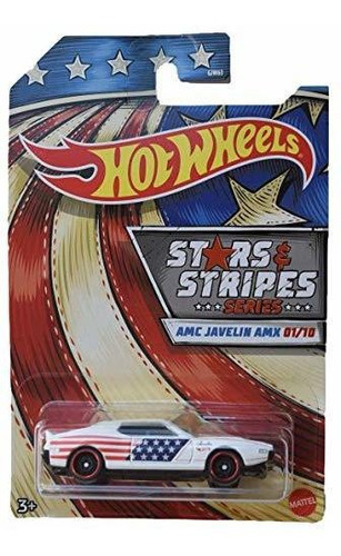 Hot Wheels Stars  Stripes Series Amc Javelin Amx 2dc6u