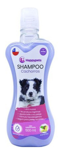 Shampoo Para Perros Cachorros Happy Pets Aroma Piña