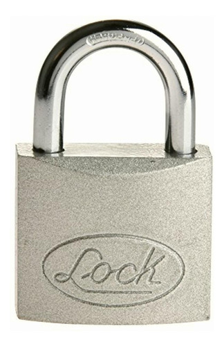Lock L22l38a Candado De Acero Llave Estándar En Caja, 38