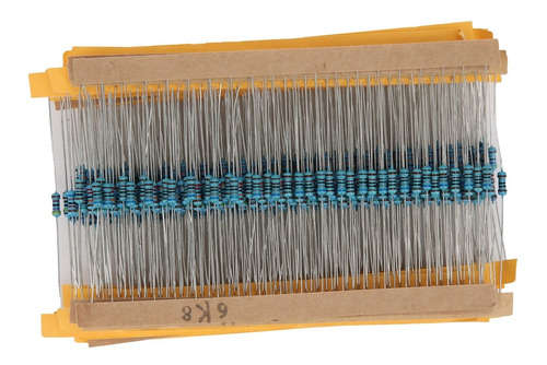 Resistor De Película Metálica, Kit De 600 Piezas, Protección