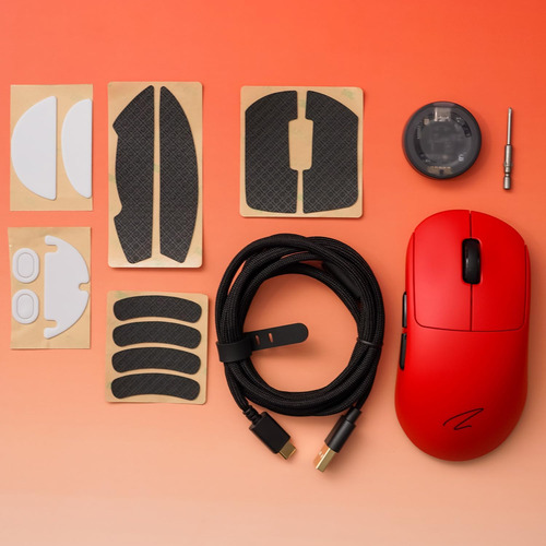 Mouse Inalámbrico Mechkeys Zaopin Z2, Ratón Inalámbrico De J
