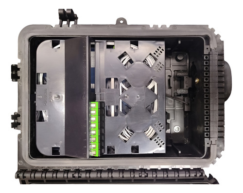 Caixa De Distribuição Fibracem Cto Nap Re 1x8 Sc/apc
