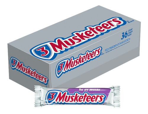 3 Musketeers Candy Bar 36 Pack