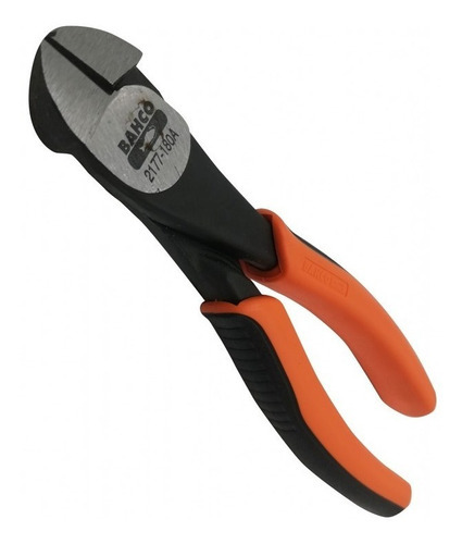 Imagen 2 de 3 de Alicate Bahco Cuerda Piano Corte Diagonal Mango Ergo 180 Mm
