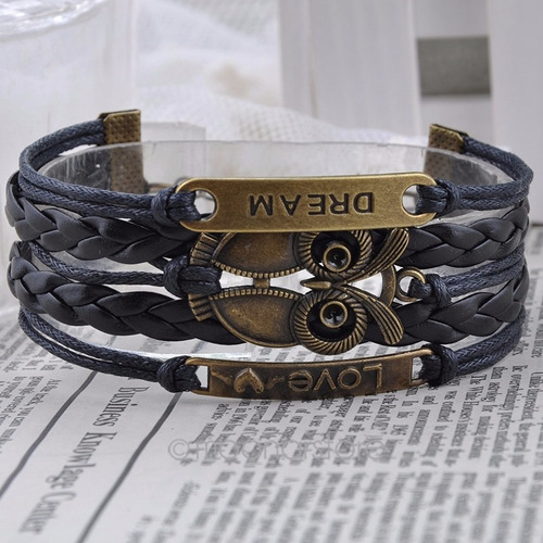 Pulseiras Femininas Com Coruja Decor *