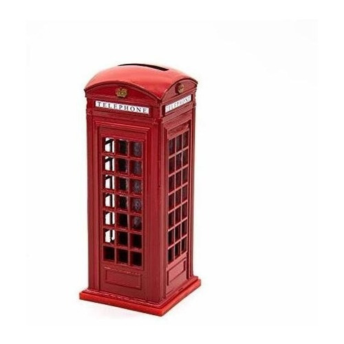 Auear, Delicate Lovely London Money Metal Alloy Piggy Bank C