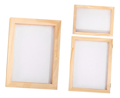 Marco De Madera Para Hacer Papel, Kit Creativo Para