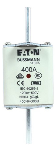 Fusível Nh-3 Gl/gg 400a 500v Bussmann