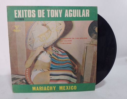 Disco Lp Tony Aguilar / Exitos 