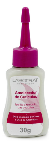 Amolecedor De Cutículas Ação Emoliente Amacia 30g Labotrat