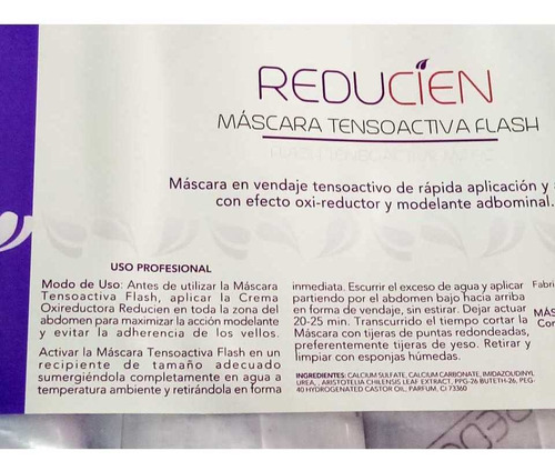 Imagen 3 de 7 de Yesoterapia Vendas Yeso Reductivas Profesional 6 Unidades