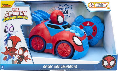 Marvel Spidey And His Amazing Friends Web Crawler Rc - Vehíc