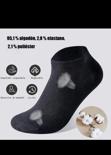 Calcetines Cortos 10 Pares Hombre Dama Unisex