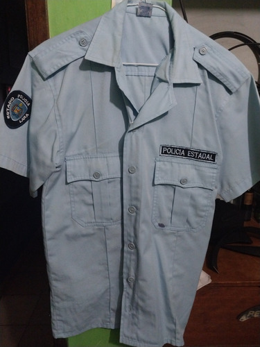 Uniforme Policial Estadal Tallas M Estado Y 2 Pantalones 32