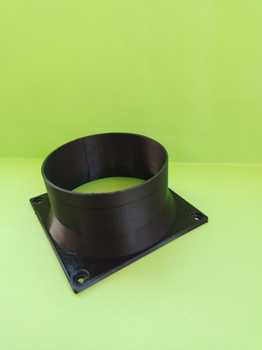 Imagen 1 de 4 de Tobera Adaptador Cooler Pvc 4 Pulgadas Cultivo Indoor
