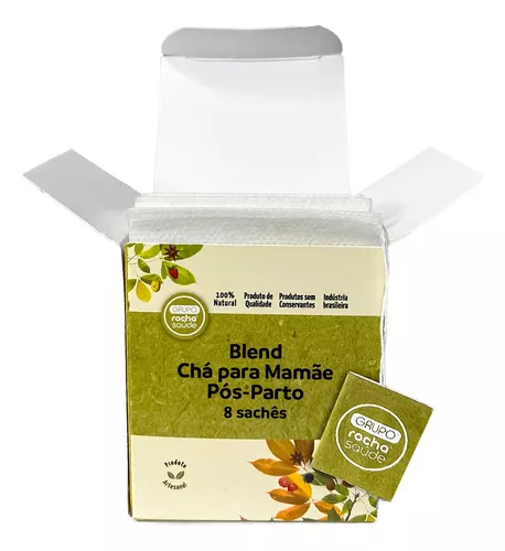 Blend Cha Para Mam e Pos Parto Sache 8 Unidade MercadoLivre