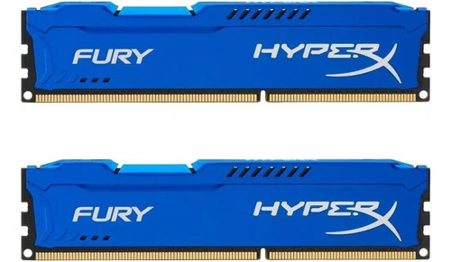 Kit De 2 Memoria Kingston Hyperx Ddr3 1600 8gb Hx316c10f/8