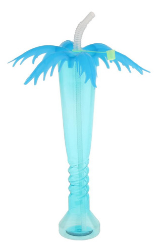 Taza Coctel De Hawaiano Tropical Playa Verano Azul