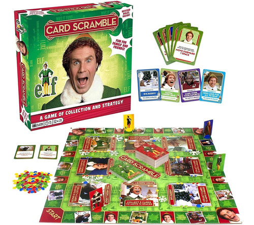 Juego De Mesa Elf Card Scramble