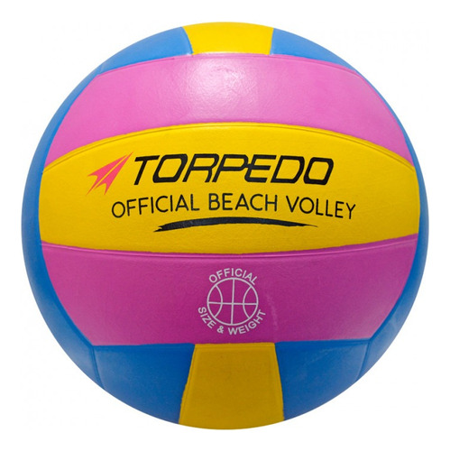 Balon Volley Torpedo Official Beach Goma // Kayu