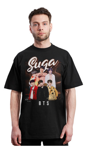 Suga - Collage - Kpop - Polera