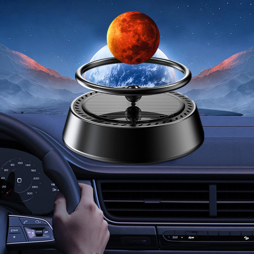Auto Aromaterapia Giratorio Solar Ambientador De Perfume Par