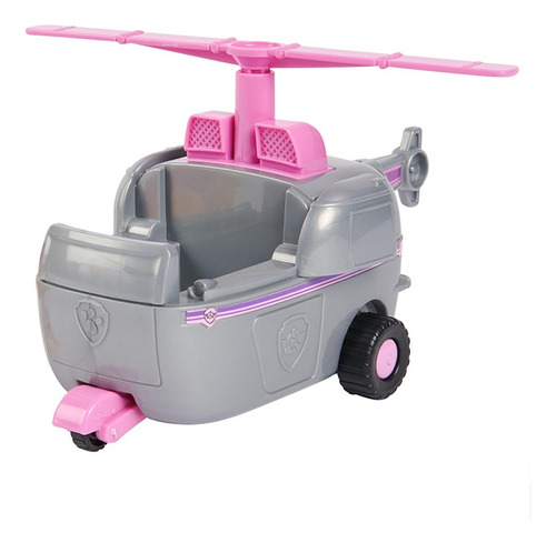 Carro De Brinquedo Com Helicóptero Paw Patrol Skye