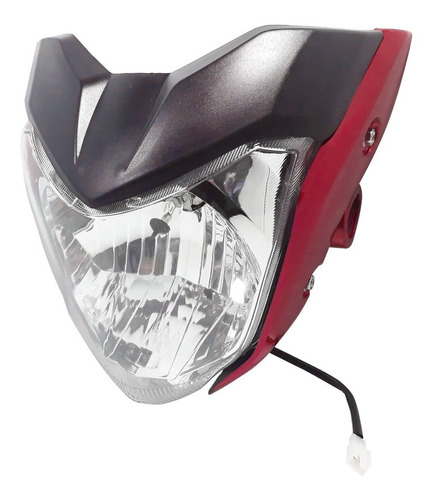 Optica Completa Mascara Yamaha Fz 16 Bordo  Yoyo 