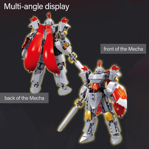 Dahonpa Sword And Shield Knight Mecha Mecha Bloques De Robot