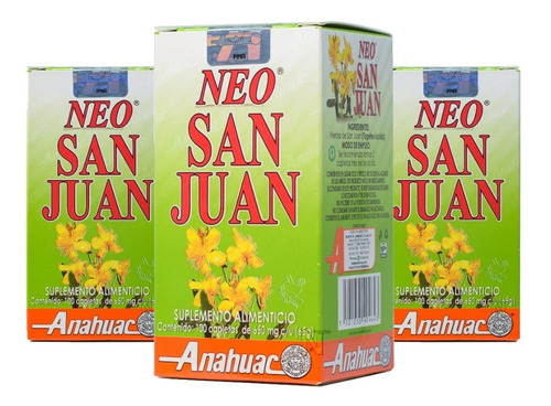 Imagen 1 de 5 de (3 Pzas) Neo San Juan (100 Capl) Anahuac