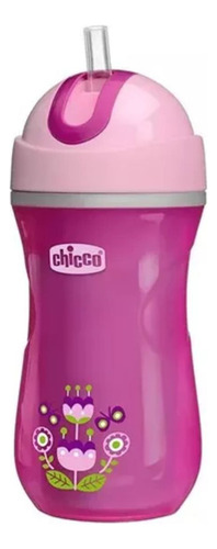 Taza infantil para niñas Sport Cup Violeta 266ml Chicco