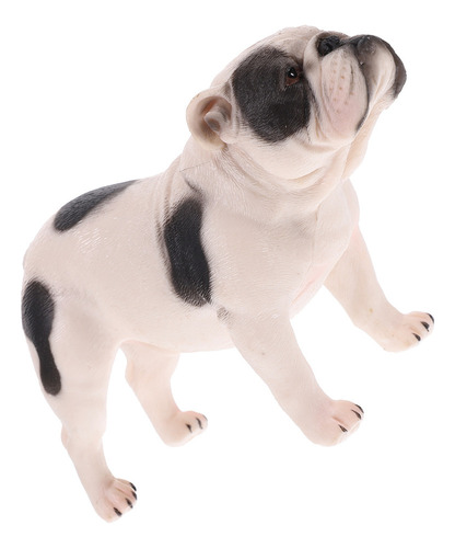 Ornamentos De Animais Reais Simulados Em Pvc De Bulldogs Ani