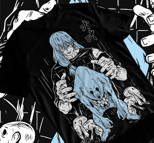 Playera Jujutsu Kaisen Mahito Curse Anime I