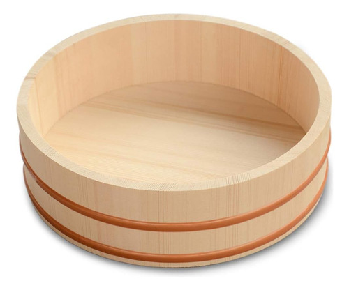 Tina De Madera Mezclar Arroz De Sushi Oke, 1 Pieza, 45 ...