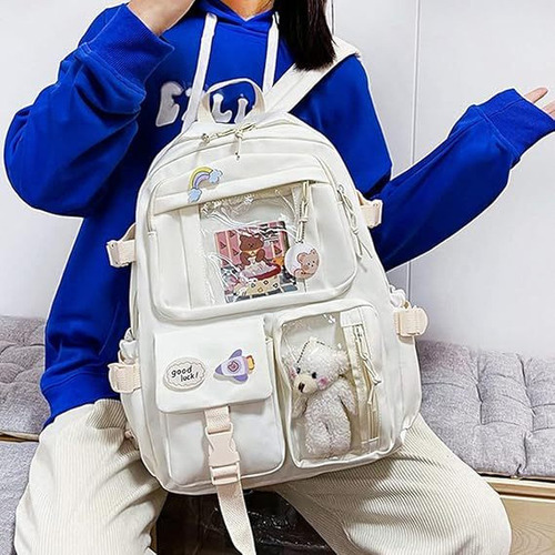 2024a 2024-mochila Con Osito De Peluche Pequeño, Mochila Escolar D