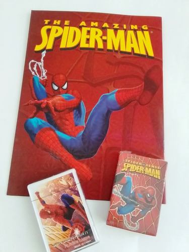 Cartas De Juego Spiderman Cuaderno Para Colorear. Pintar.