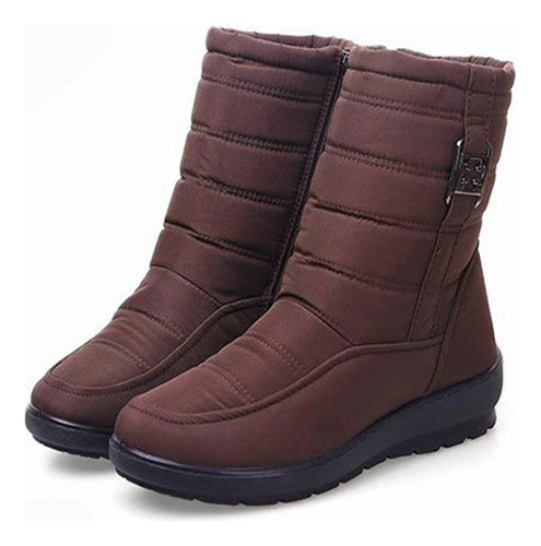 Botas De Invierno De Mujer Impermeables Y Abrigadas.