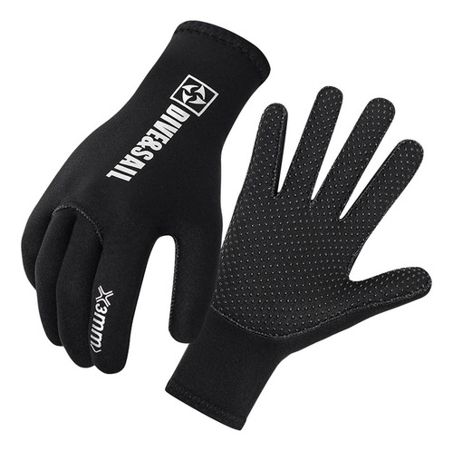 Guantes De Traje De Neopreno De 5 Mm Manoplas Hombres M