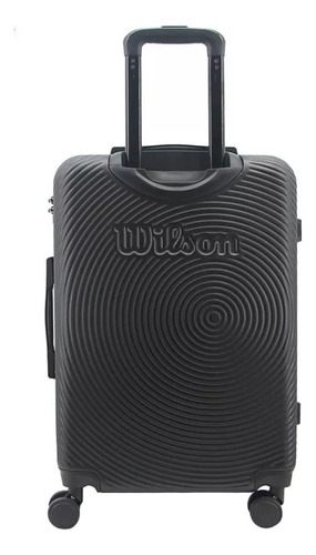 Maleta De Viaje Wilson Roma 28 Maleta Grande Con Ruedas Color Negro Lisa