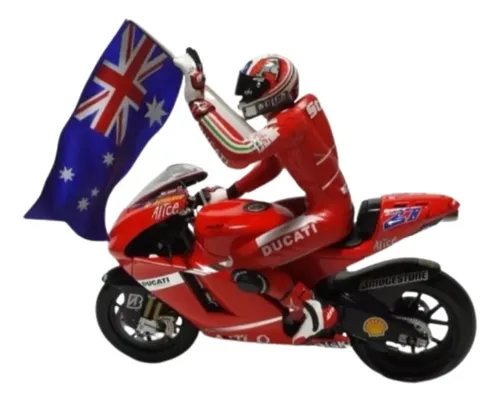 ミニチャンプス 1/12 Ducati Desmosedici MotoGP 2005 Carlos
