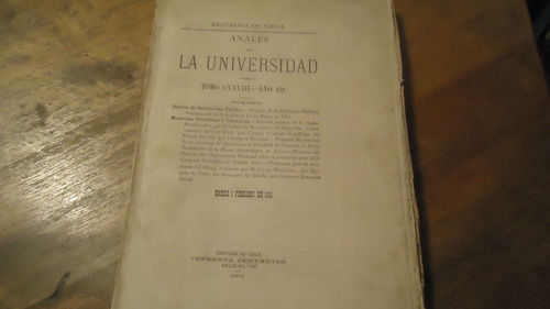 Revista Anales U De Chile 1911 La Araucana De Ercilla