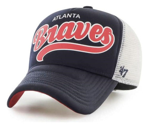 47 Atlanta Braves Hat Gorra Béisbol Ajustable Mujer, Gorra