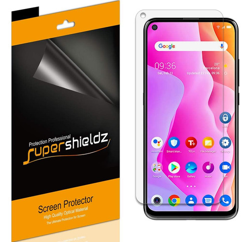 (paquete De 6) Supershieldz Para Protector De Pantalla Tcl