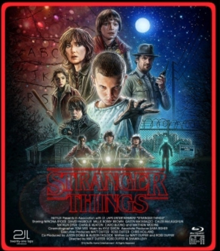 Stranger Things Temporada 1 Blu Ray Latino