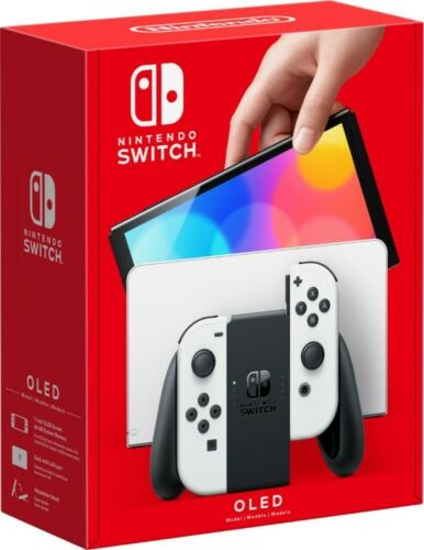 Nintendo Switch Oled White 64gb.