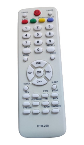 Control Remoto Para Tv Modelo D250 L32f6 L26f6 L42f6 Htr-250