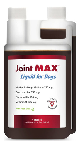 Joint Max Liquido Para Perros  Vitaminas, Minerales, Antiox