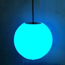 Imagem 4 de 5 de Esfera Iluminada Led Rgb Bola 50cm Led Frete Gratis